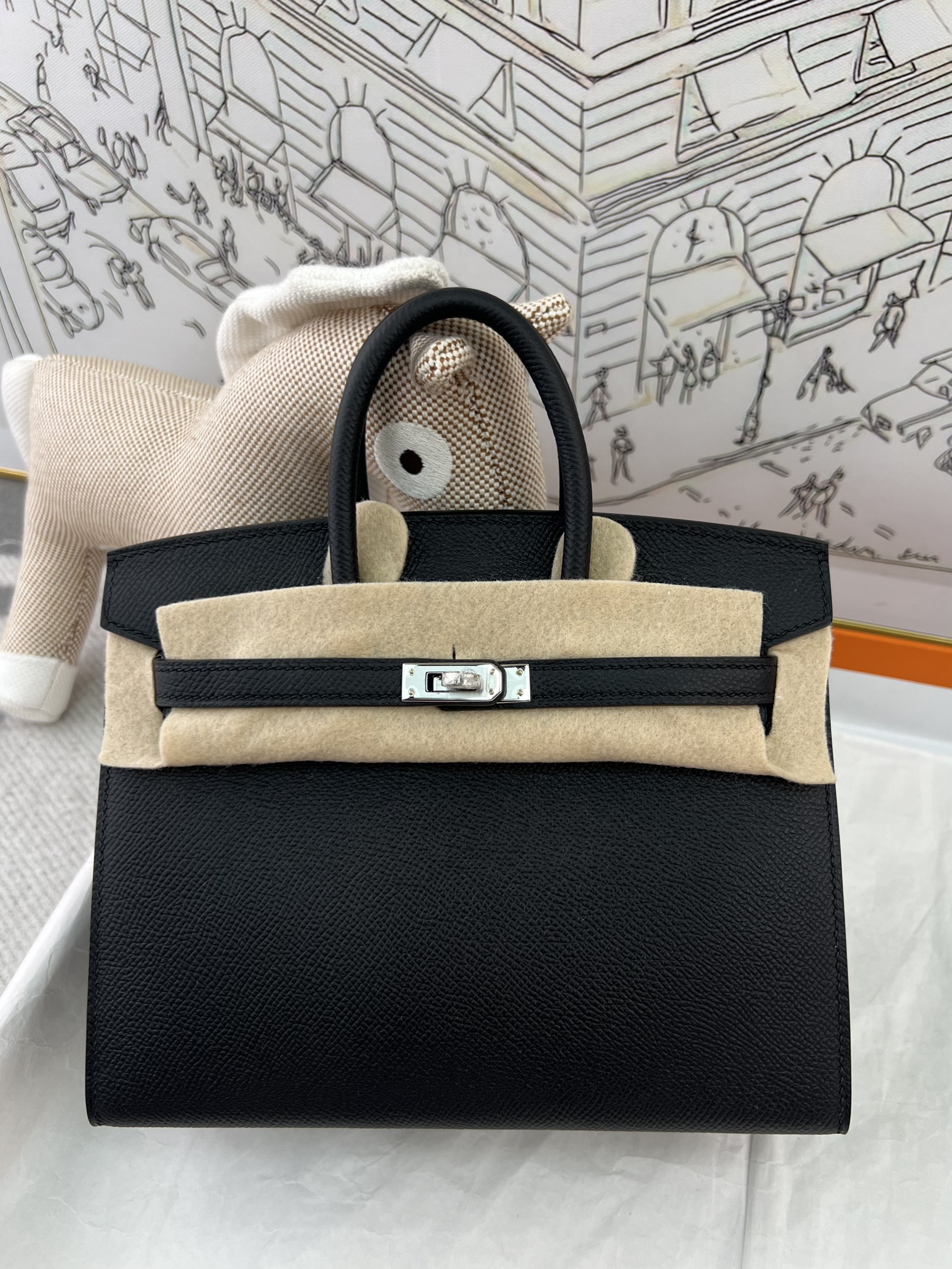 Birkin 20cm with Original French Haas Epsom Leather
